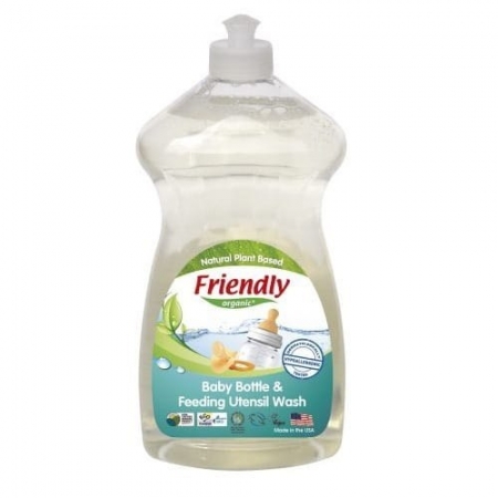 FRIENDLY ORGANIC Płyn do mycia BUTELEK dziecięcych i akcesoriów do karmienia 739ml